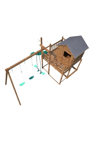 Aire de jeux en bois Tenerife - De 3 à 12 ans