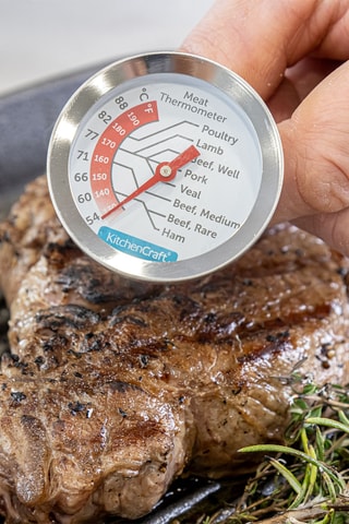 Thermomètre à viande en acier inoxydable