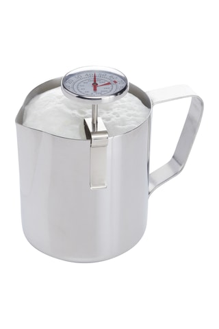 Thermomètre à mousser le lait en acier inoxydable