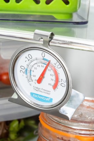 Thermomètre de réfrigérateur en acier inoxydable