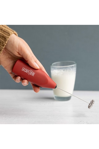 Espumador de leche eléctrico de acero inoxidable