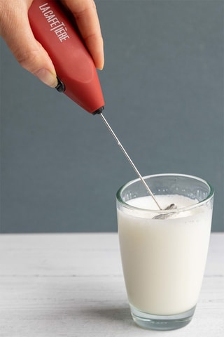 Espumador de leche eléctrico de acero inoxidable