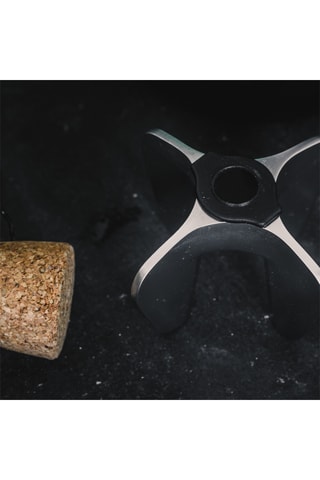 Ouvre-bouteille champagne et prosecco en acier inoxydable