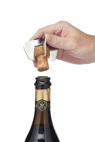 Ouvre-bouteille champagne et prosecco en acier inoxydable