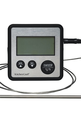 Thermomètre et minuteur de cuisson numérique 
