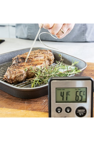 Thermomètre et minuteur de cuisson numérique 