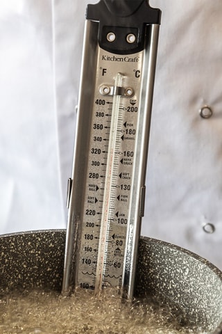 Thermomètre de cuisson en acier inoxydable