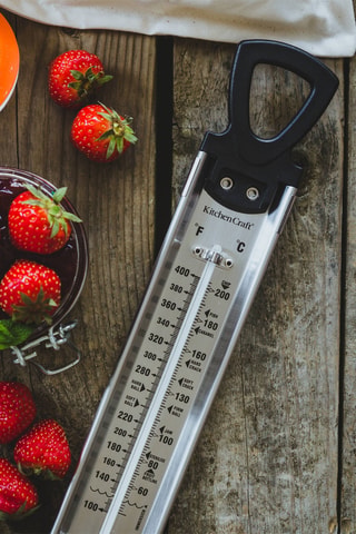 Thermomètre de cuisson en acier inoxydable