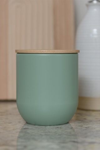 Fiambrera con tapa de madera - 45 cl