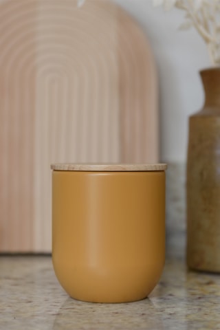 Fiambrera con tapa de madera - 45 cl
