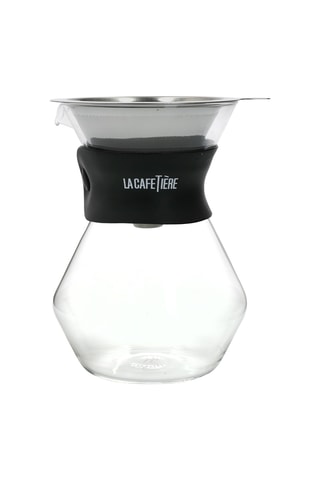 Cafetera de vidrio de borosilicato y silicona - 40 cl