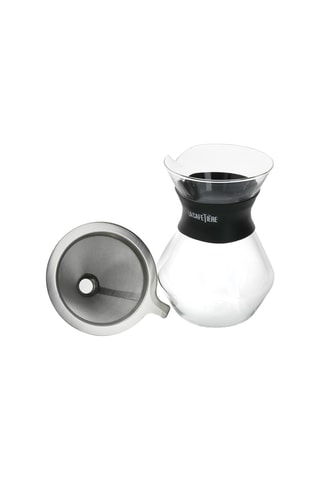 Cafetera de vidrio de borosilicato y silicona - 40 cl