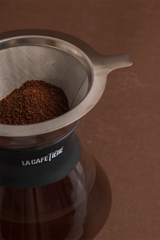 Cafetera de vidrio de borosilicato y silicona - 40 cl