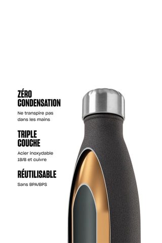 Botella isotérmica de acero inoxidable sin BPA - 50 cl