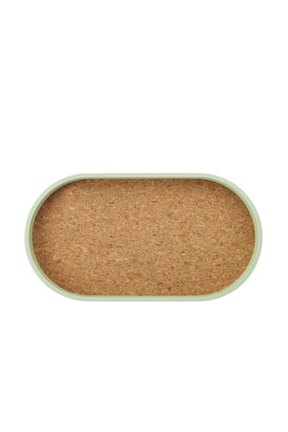 Plateau de service en bois - 37,6 x 20,3 x 3 cm