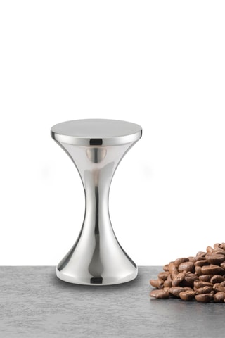 Prensador de café reversible de acero inoxidable