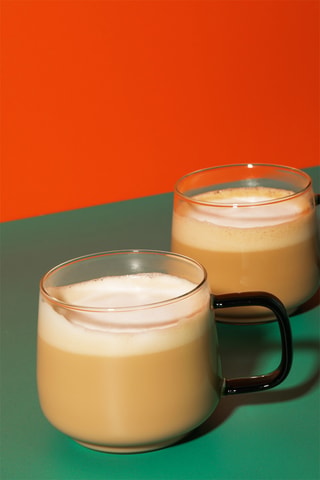 2 tazas de vidrio de borosilicato - 27,5 cl