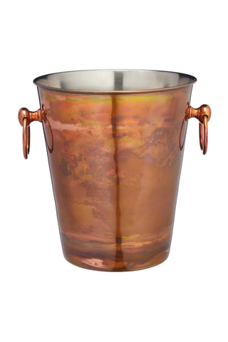 Cubitera de acero inoxidable y revestimiento de cobre