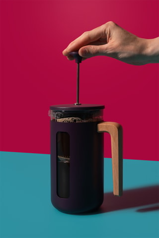 Cafetera de acero inoxidable - 1 l