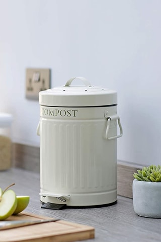 Cubo de compost con pedal - 3 l