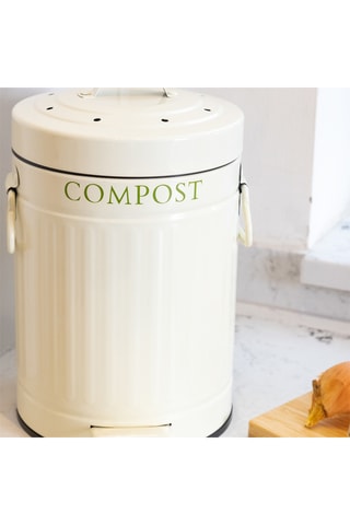 Cubo de compost con pedal - 3 l