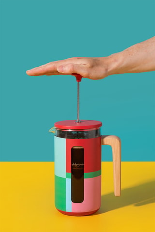 Cafetera de émbolo de acero inoxidable - 1 l