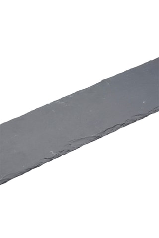 Plateau de service en ardoise et cuivre - 60 x 15 cm