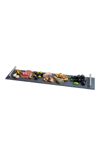 Plateau de service en ardoise - 60 x 15 cm