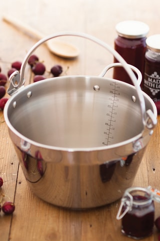 Bassine à confiture en acier inoxydable - 28,5 x 29,5 x 16,8 cm - 4,5 l
