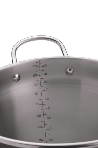 Bassine à confiture en acier inoxydable - 28,5 x 29,5 x 16,8 cm - 4,5 l