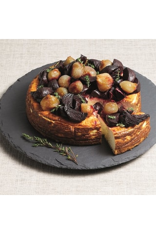 Plateau tournant en ardoise - 35 x 35 x 2,3 cm