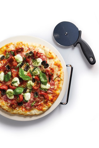 Ensemble à pizza en céramique