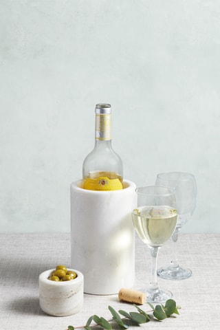 Enfriador de vino de mármol