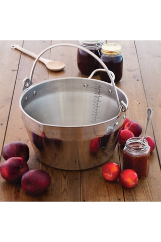 Bassine à confiture en acier inoxydable - 34 x 34,7 x 19 cm - 9 l