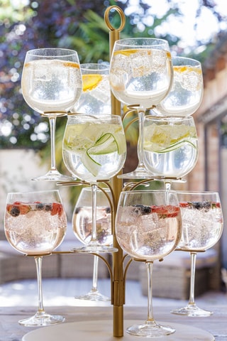 Arbre de service à gin et cocktails