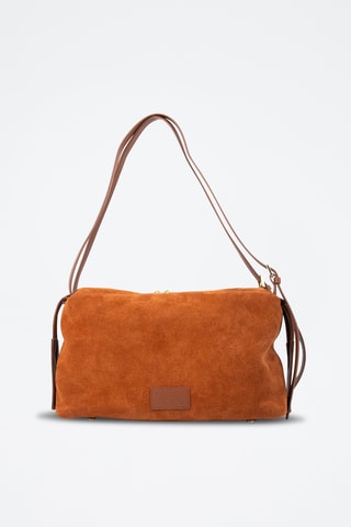 Bandolera de piel Yra - Camel