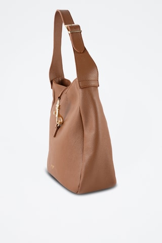 Bandolera de piel Lexid - Camel