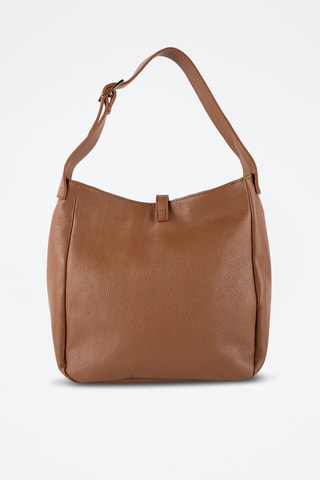 Bandolera de piel Lexid - Camel