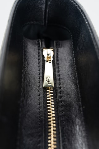 Bolso shopper de piel Eden - Negro