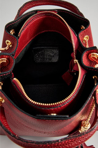 Bolso de piel Lamy - Rojo
