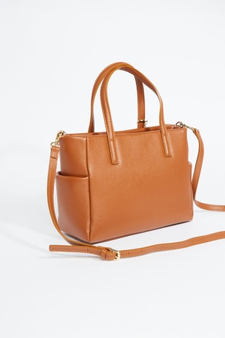 Bandolera de piel Maeve - Camel