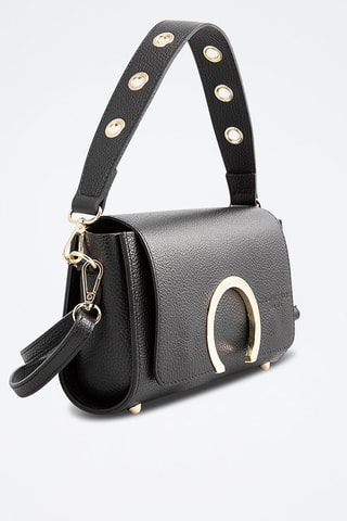Bolso de piel Ralph - Negro
