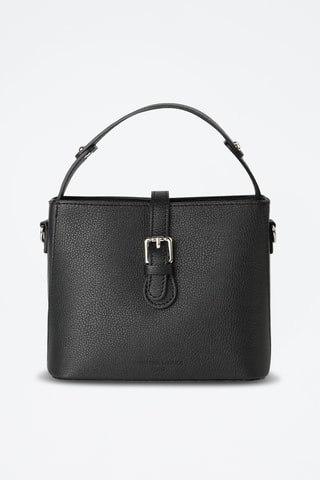Bolso de piel Erya - Negro