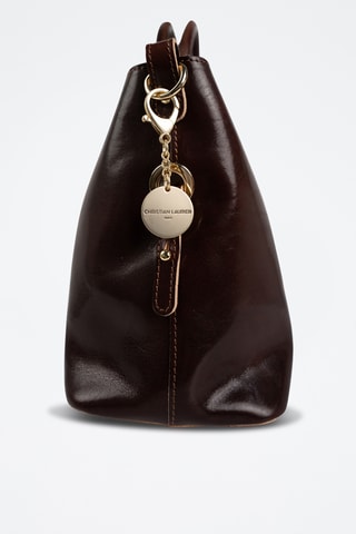 Bolso de piel Savannah - Marrón