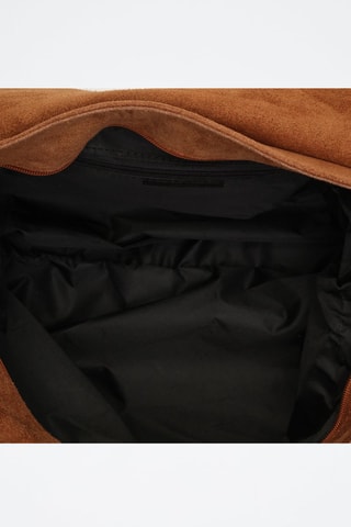 Bandolera de nobuk Ana - Camel
