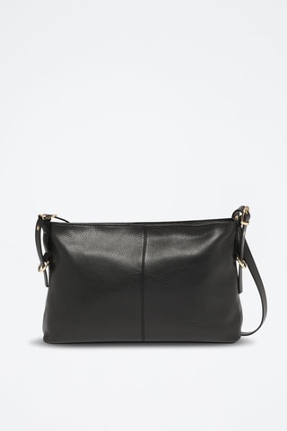 Bandolera de piel Zita - Negro
