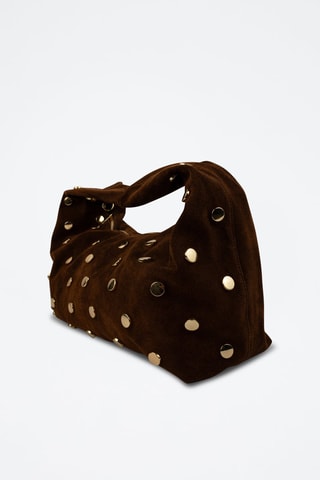 Bolso de piel Lennyx - Marrón