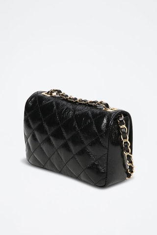 Bandolera de piel Avila - Negro