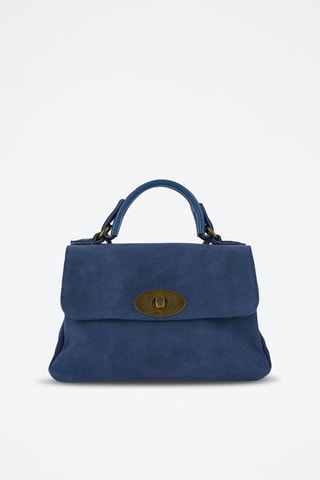 Bolso de piel Louis - Azul