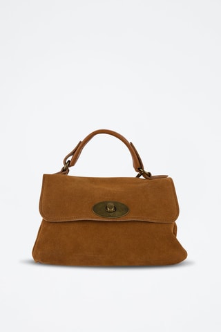 Bolso de piel Louis - Camel